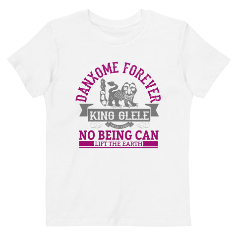 T-shirt en coton bio enfant - King GLELE